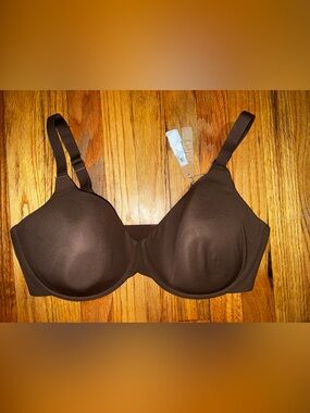 Skims T-Shirt Smooth Full-Coverage Bra, Brown